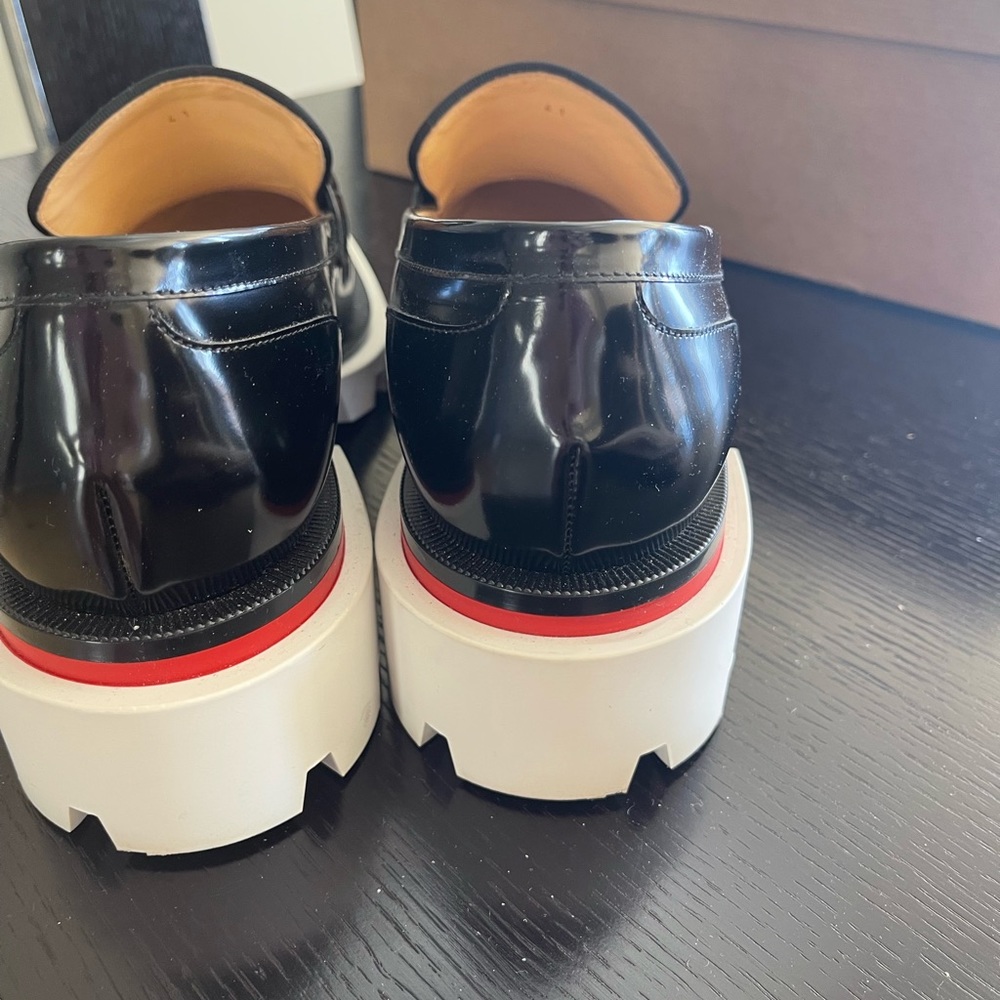 CHRISTIAN LOUBOUTIN CHUNKY ROCK SOLE LOAFERS💝HP - Picture 4 of 6